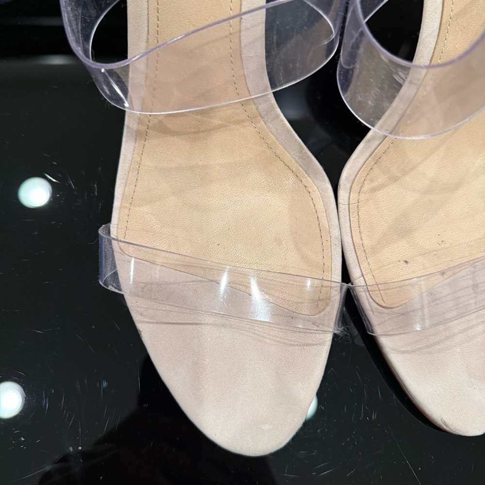 Schutz Ariella Sandal in Oyster | USED - Picture 10 of 13